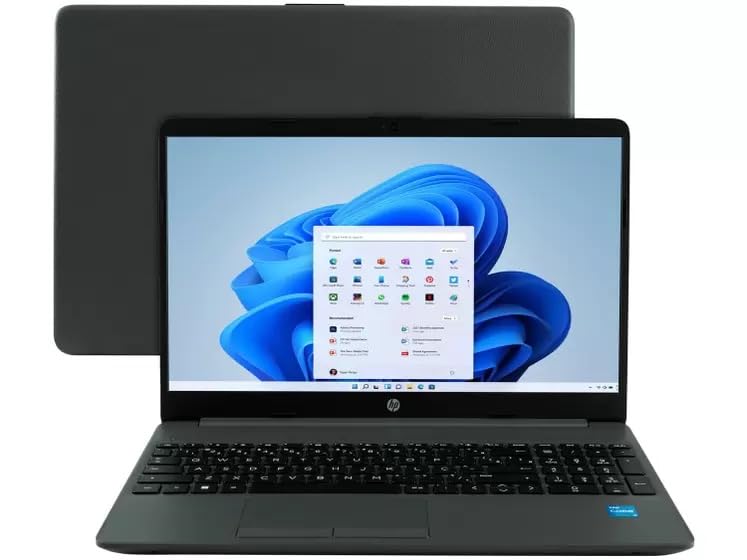 Notebook H P Intel Core i3 8GB RAM 256GB SSD 15,6” - Windows 11